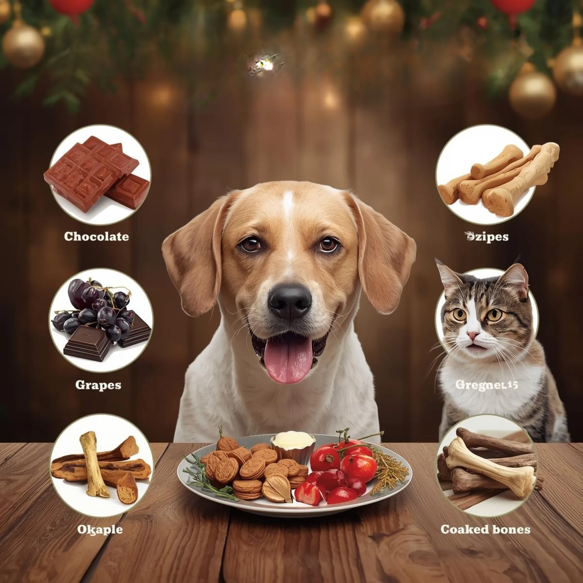 Holiday safe foods for pets